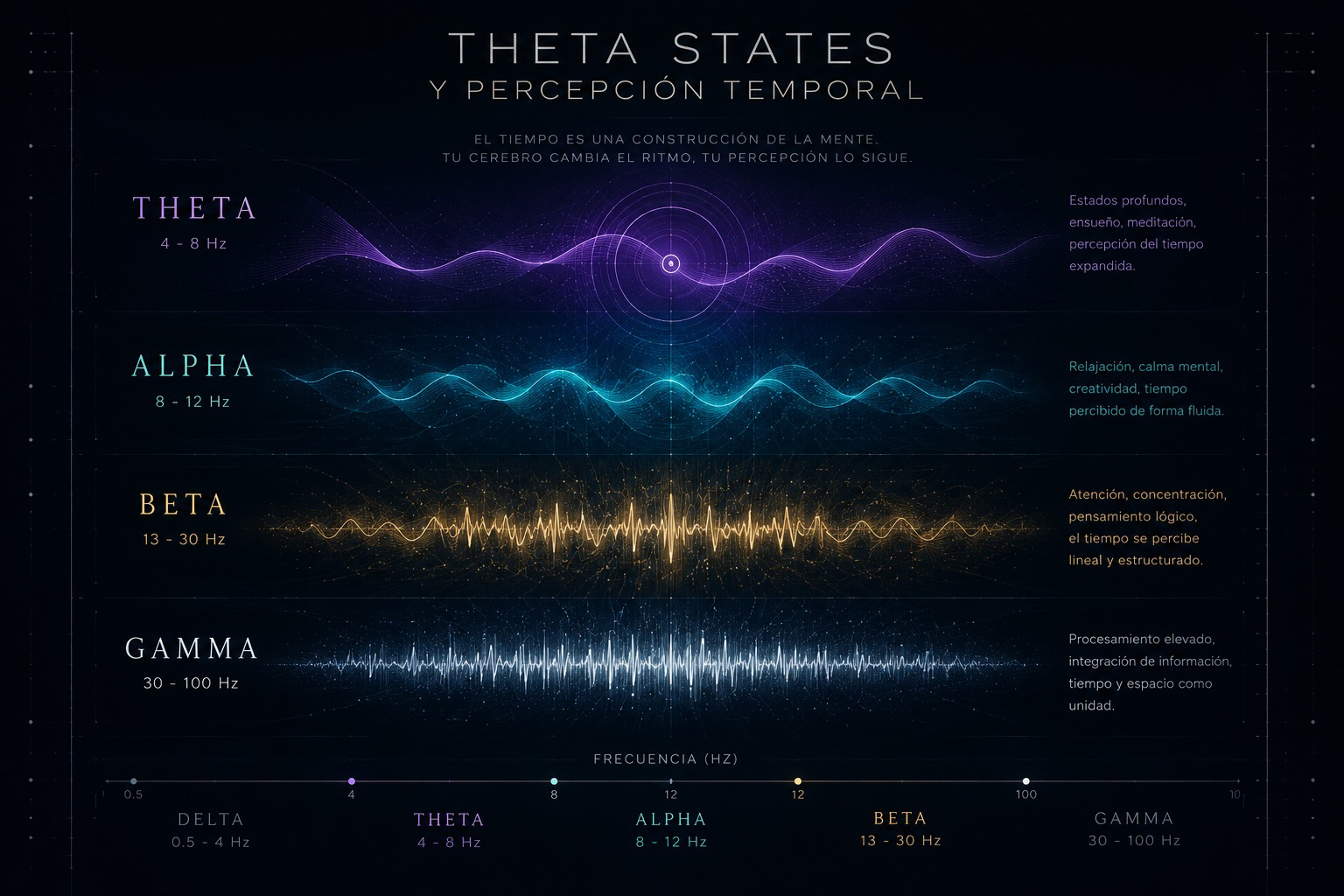 Theta states y percepción temporal